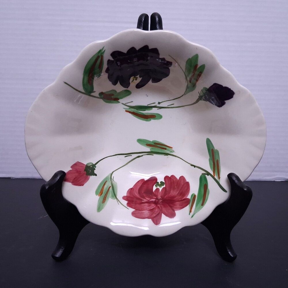 Vintage Southern Potteries Inc Blue Ridge "Karen" Pattern 7" Lugged Cereal Bowl